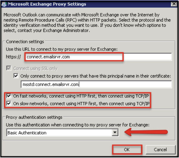 Proxy Settings