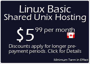 Linux Basic Shared Hosting Prices